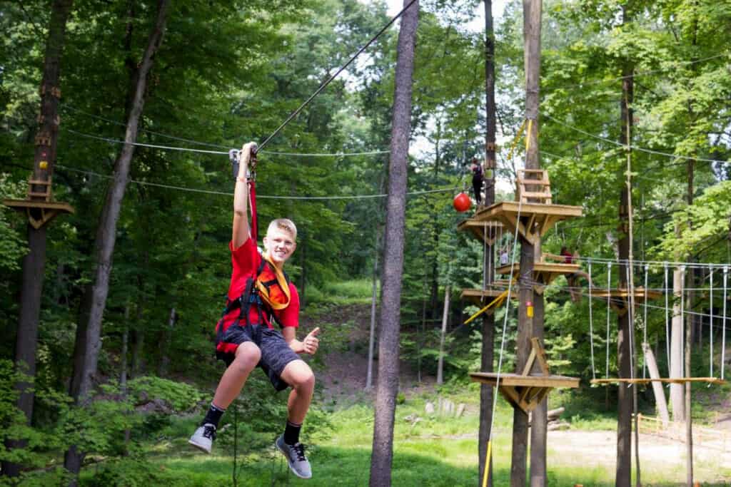 Adventure Park Obstacles - TreeRunner Adventure Parks Grand Rapids