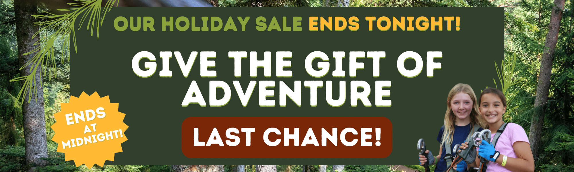 Sale Ends Tonight